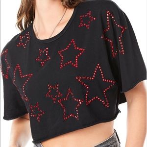 Emma & Sam Cropped Star Tee